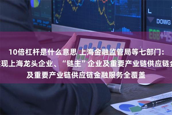 10倍杠杆是什么意思 上海金融监管局等七部门：至2025年末 实现上海龙头企业、“链主”企业及重要产业链供应链金融服务全覆盖